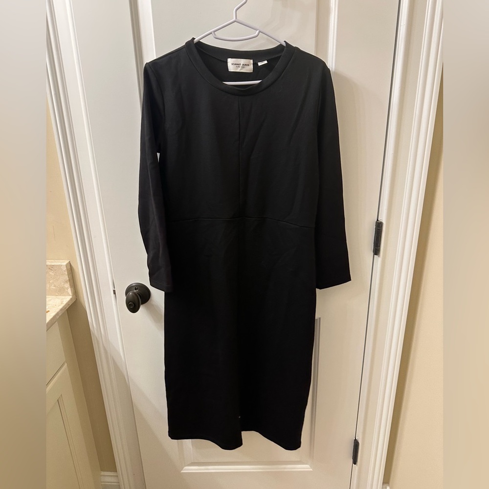 Casual Black Dress